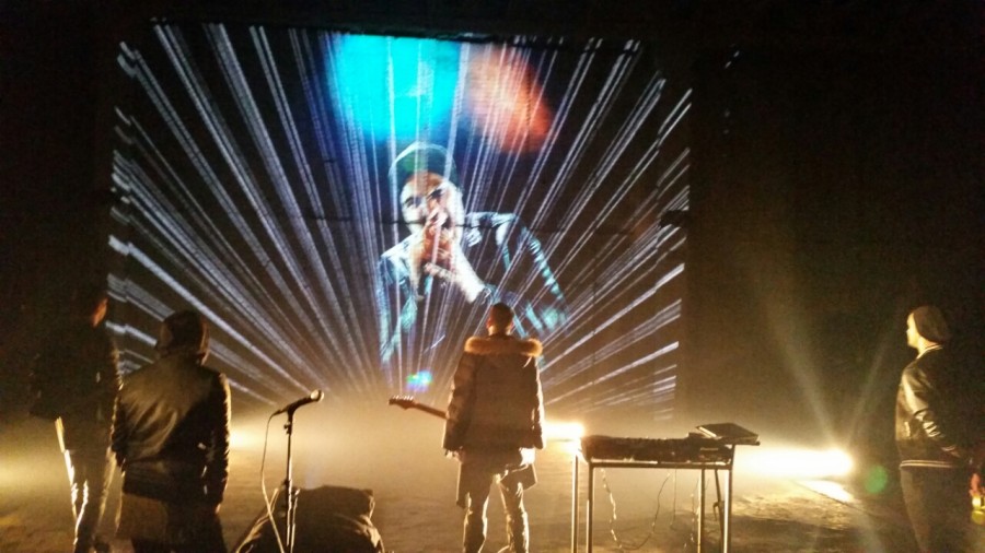 Highway video shoot