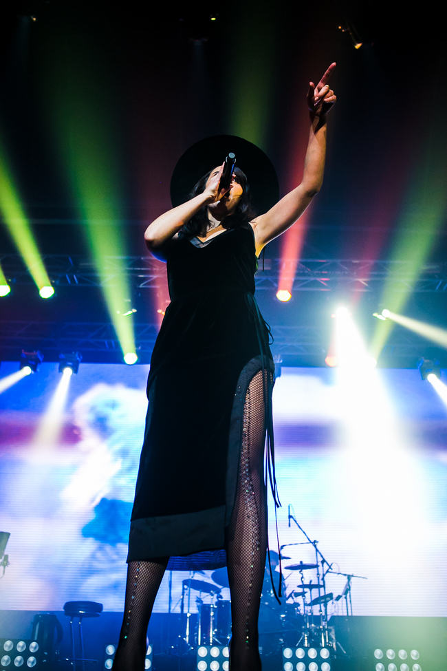 An outfit Jamala wore for her 2014 concert, designed by Ivan Frolov
