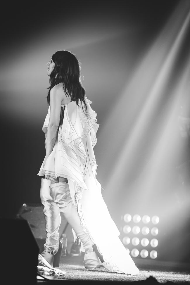 An outfit Jamala wore for her 2014 concert, designed by Ivan Frolov
