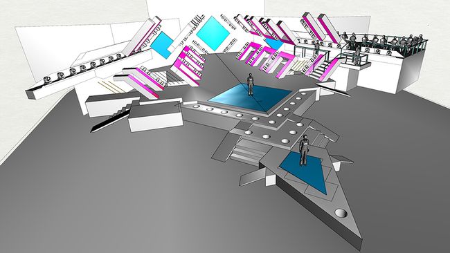 The stage has a depth of 31 meters , with its widest measuring at 32 meters. (© SVT)