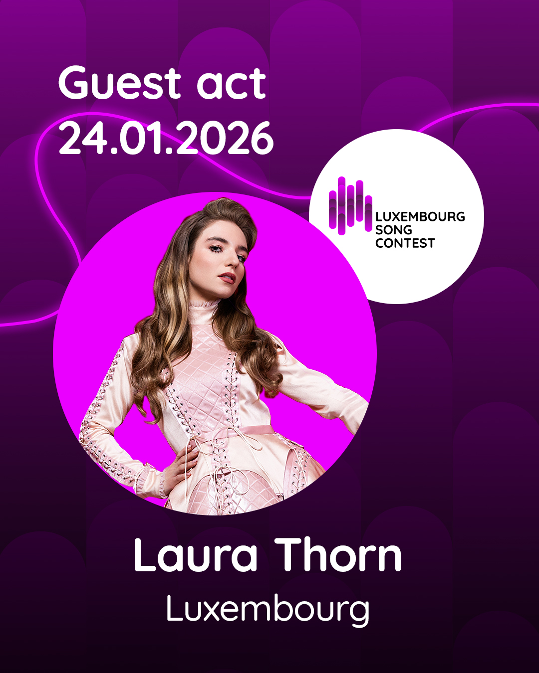Luxembourg: Laura Thorn to grace the Luxembourg Song Contest 2026