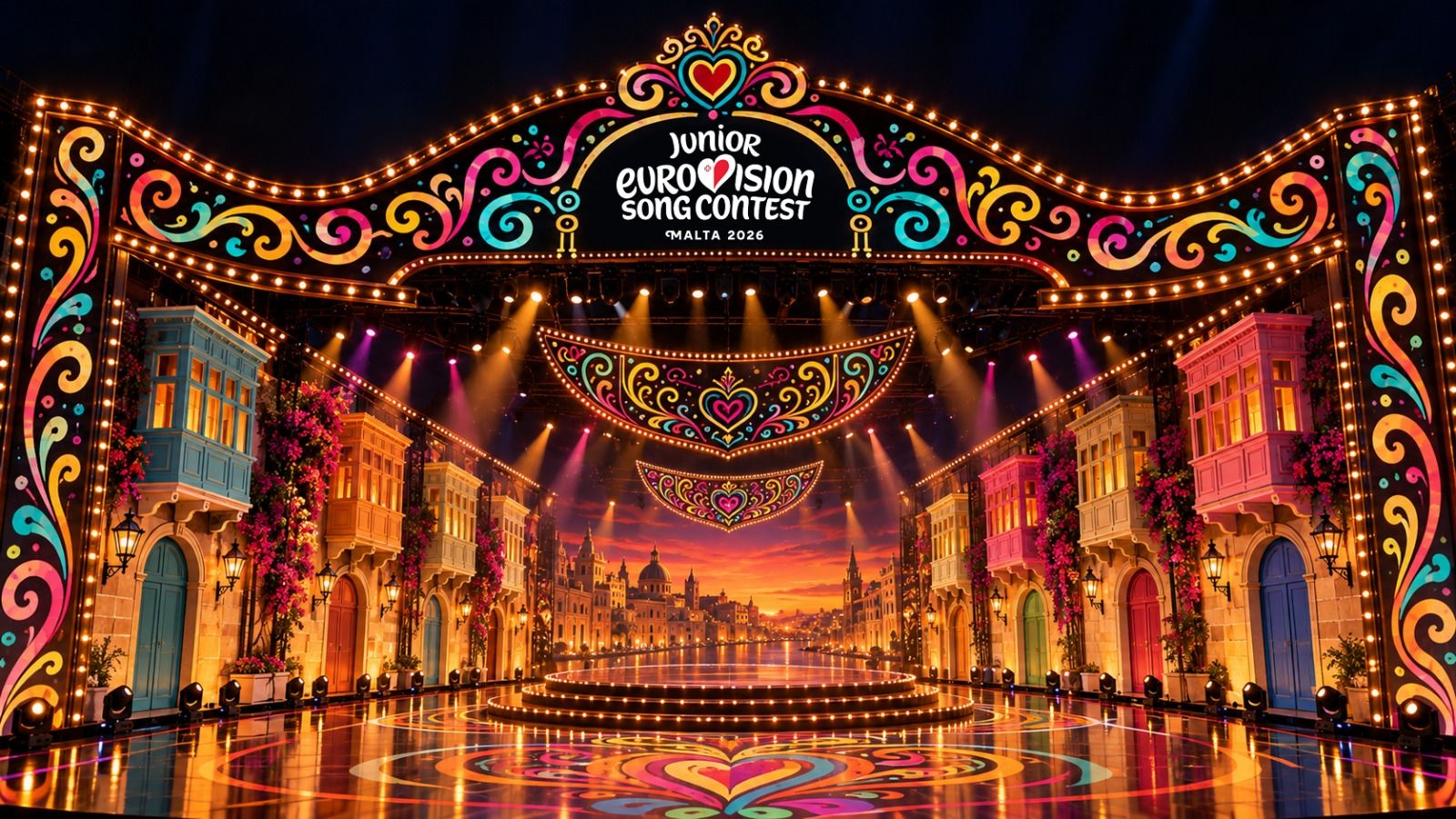 Junior Eurovision 2026 stage design and theme art unveiled!